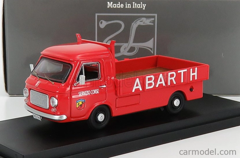 Rio-models Fiat 241 Abarth Servizio Corse 1970 1:43 Red