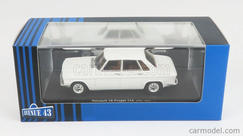 Avenue43 Renault R16 Projet 114 France 1961 1:43 Bílá