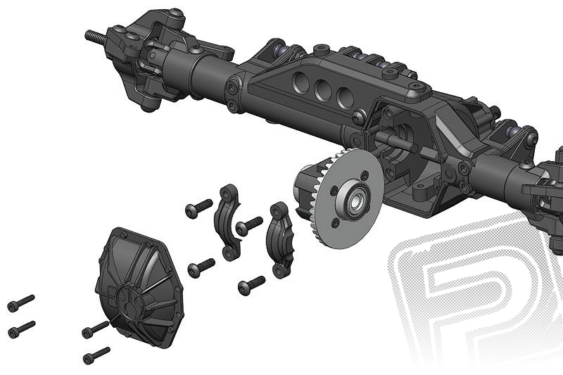 RC auto Axial Wraith Jeep Wrangler Poison Spyder