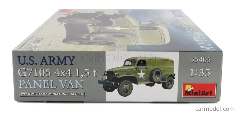 Miniart Chevrolet G7105 4x4 Truck Panel Van Military 1955 1:35 /