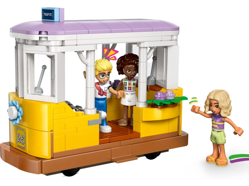 LEGO Friends - kaviareň plná rastlín a kvetinárstvo