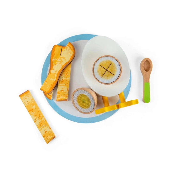 Bigjigs Toys Snídaňová sada s vajíčkem Dippy Egg