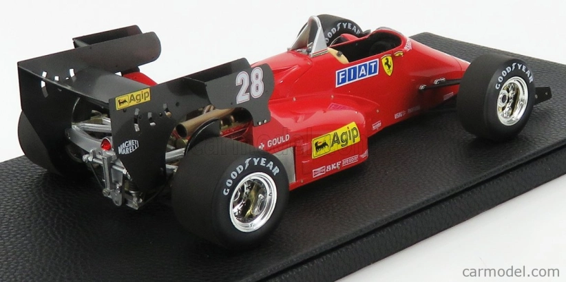 Gp-replicas Ferrari F1 126c4 N 28 Season 1984 R.arnoux 1:18 Red