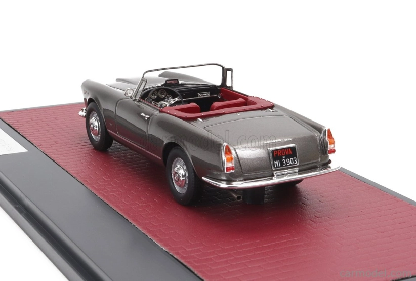 Matrix modely v mierke Alfa romeo 2600 Spider Cabriolet Open 1962 1:43 Grey Met