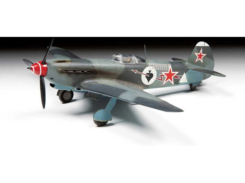 Zvezda Jakovlev Jak-9-T s kanónom (1:48)