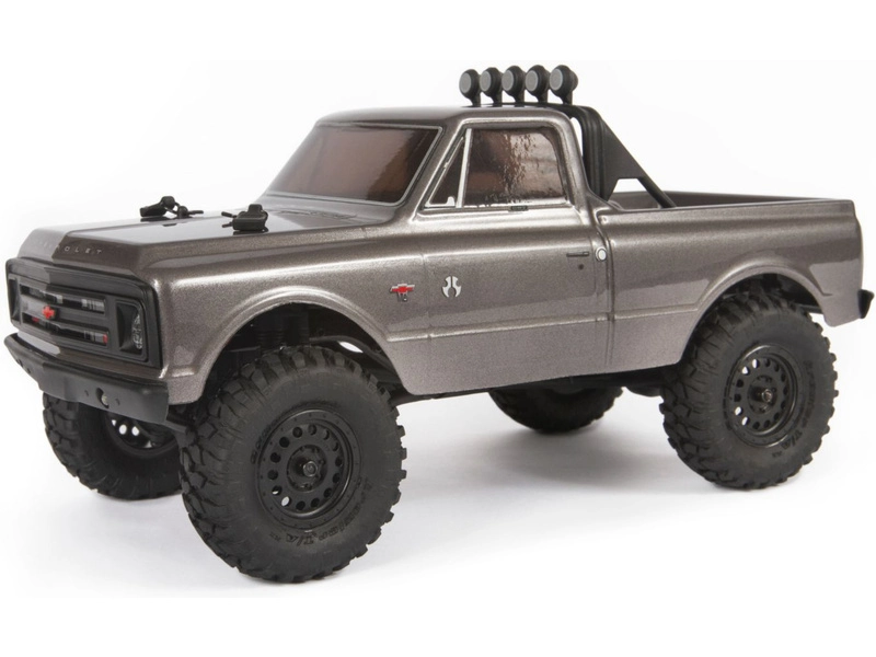 Axial SCX24 Chevrolet C10 1967 1:24 4WD RTR strieborný