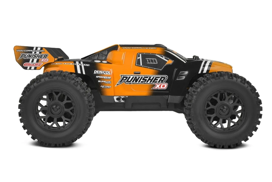PUNISHER XD - RTR - Brushed 2S - Oranžová