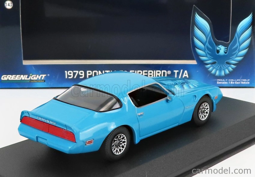 Greenlight Pontiac Firebird Trans Am 1979 1:43 svetlomodrá