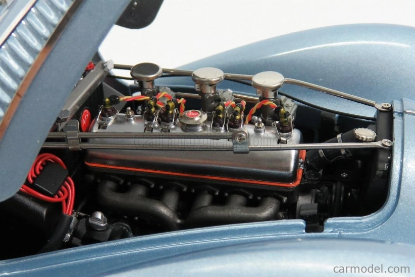 Cmc Talbot lago T150 Coupe C-ss Teardrop Figoni & Falaschi 1937 1:18 Světle Modrá Met