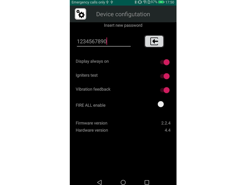 Klima ovládač el. odpal. systému Wi-Fi 5-kanálový