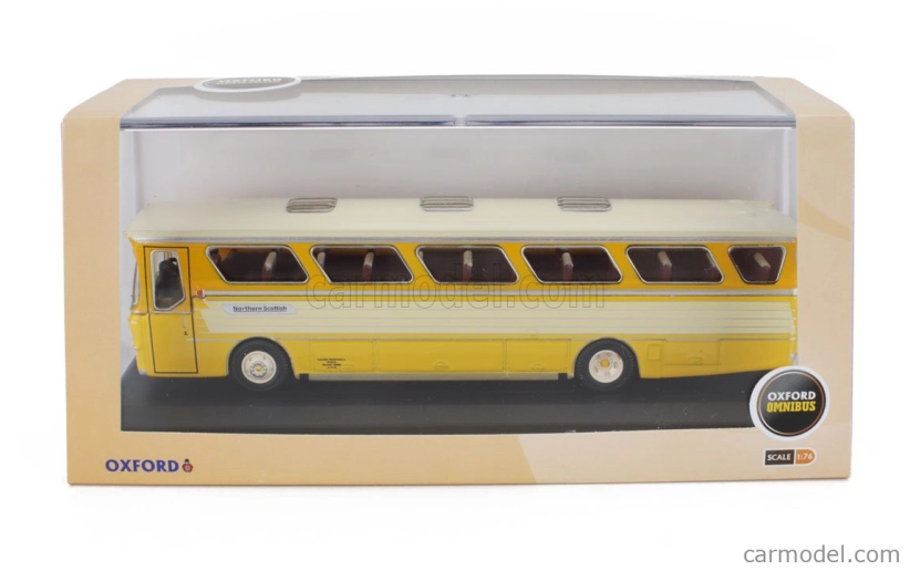 Oxford-models Alexander-dennis M-type Autobus 1975 1:76 Žlutý Krém