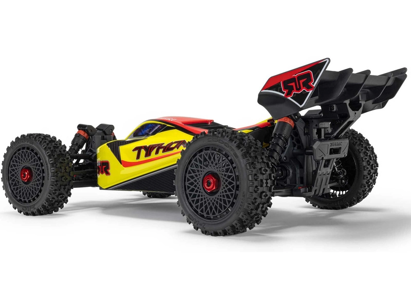 RC auto Arrma Typhon Mega 665 1:8 4WD RTR, červená