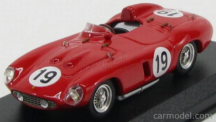 Art-model Ferrari 857 Spider N 19 Sebring 1956 De Portago - Kimberly 1:43 Red
