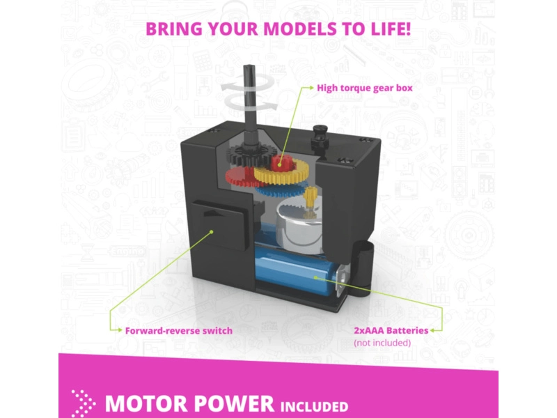Engino Creative Builder Designer 30 modelov + motor