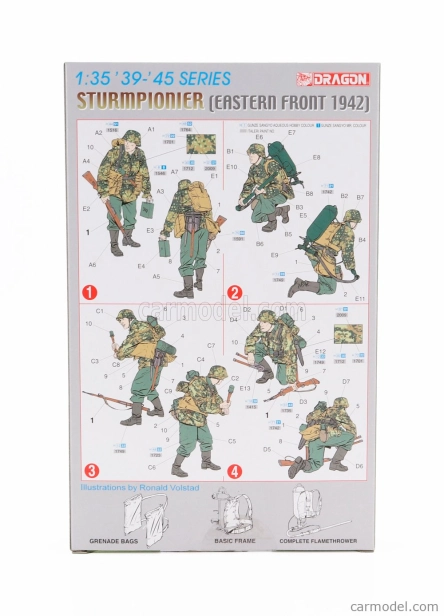 Dragon armor Accessories Sturmpionier Eastern Front Military Figures 1942 1:35 /