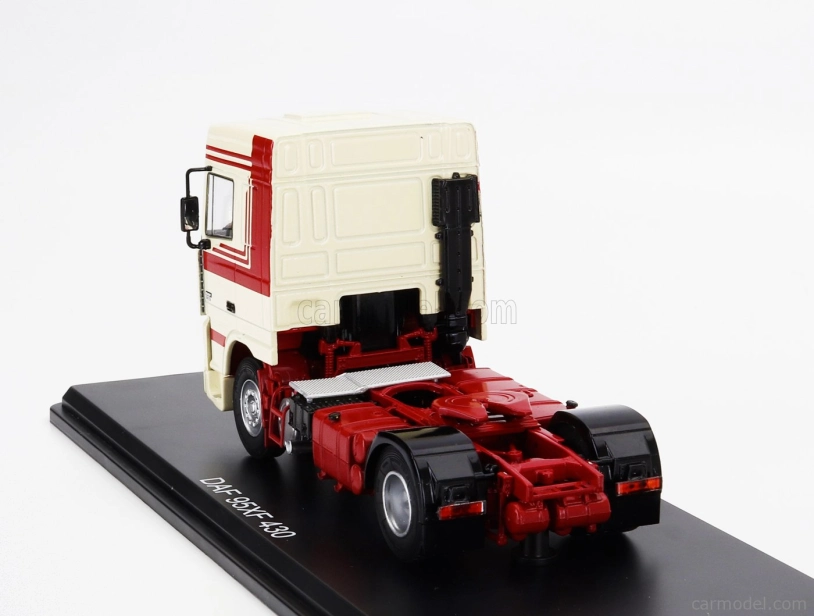 Premium classixxs DAF 95xf 430 Tractor Truck 2-assi 1997 1:43 Cream Red