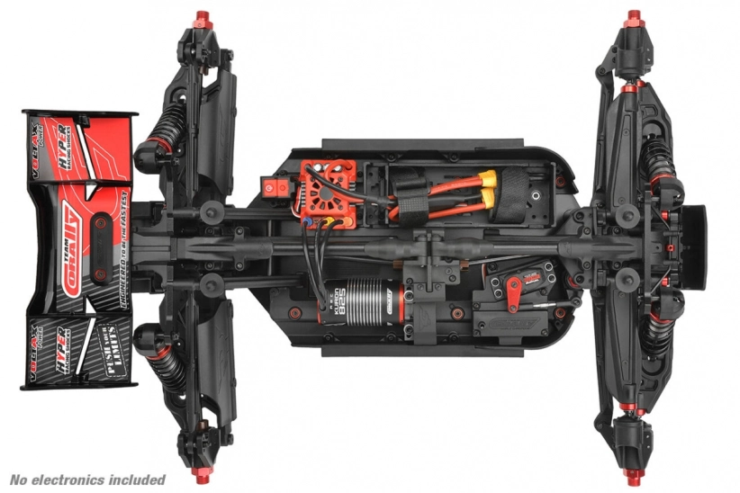 KAGAMA XP 6S – 1/8 Monster Truck 4WD bez elektroniky, červená