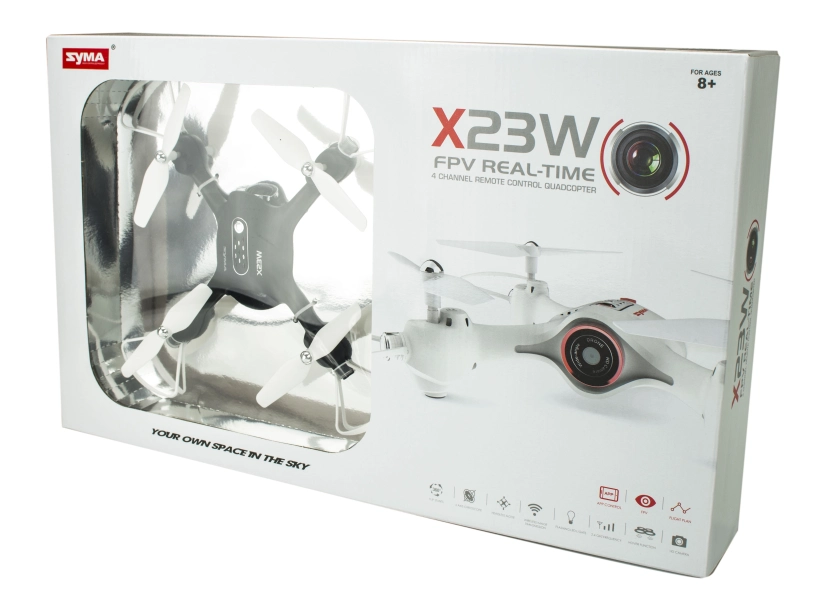 Dron Syma X23W, čierna