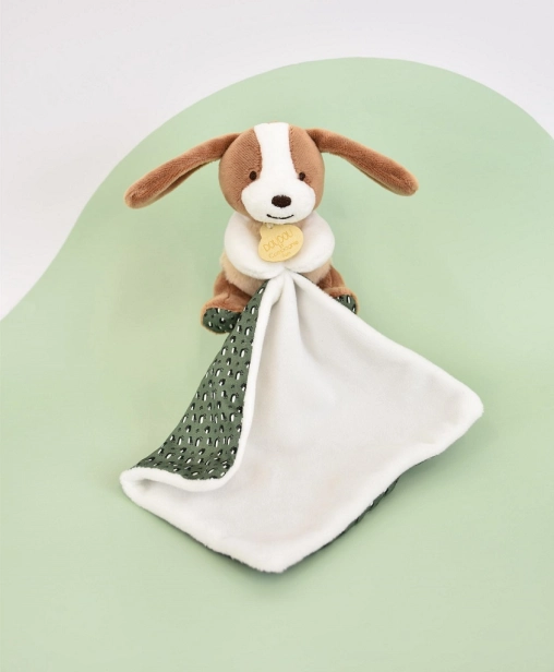 Doudou Plyšový pes s dečkou 11 cm
