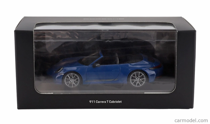 Minichamps Porsche 911 992-2 Carrera T Cabriolet Open 2024 1:43 Blue