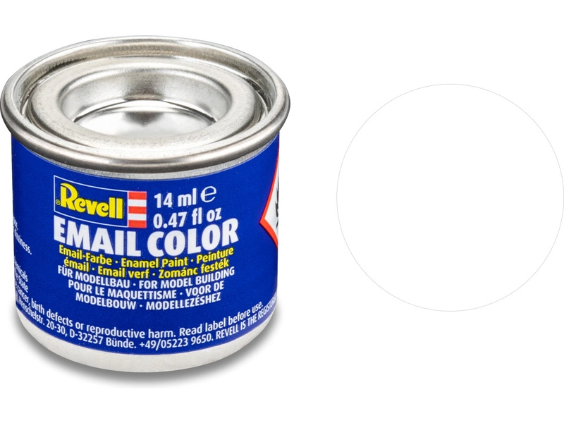 Revell emailová farba #5 matná biela 14 ml