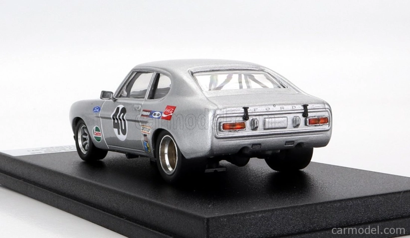 Trofeu Ford england Capri 2600 Rs N 40 3. Silverstone 1971 Gerry Birrel 1:43 Strieborný