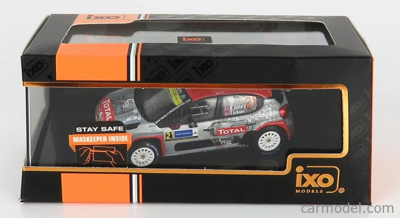 Ixo-models Citroen C3 R5 N 21 Rally Estonia 2020 M.Ostberg - T.Eriksen 1:43