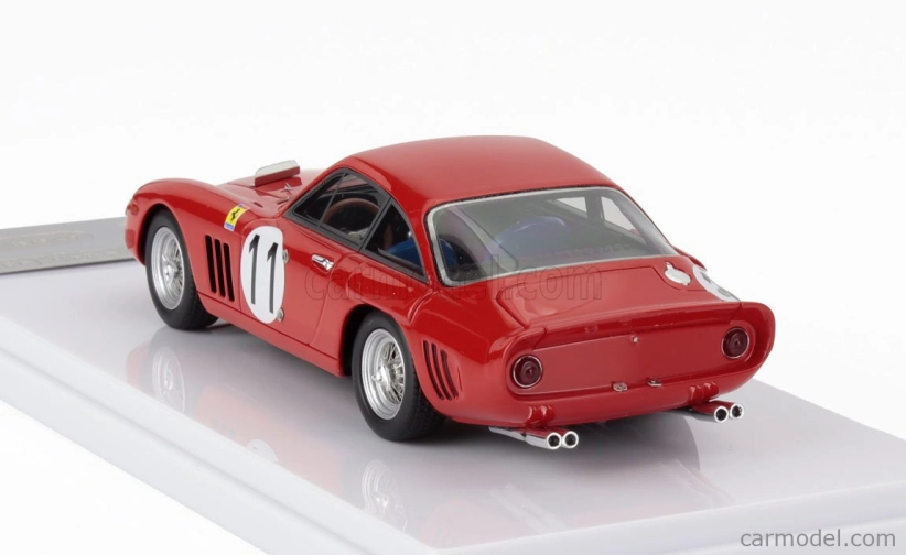 Tecnomodel Ferrari 330 Lmb 4.0l V12 Team North American Racing N.a.r.t. N 11 24h Le Mans 1963 Dan Gurney - Jim Hall 1:43 Červená