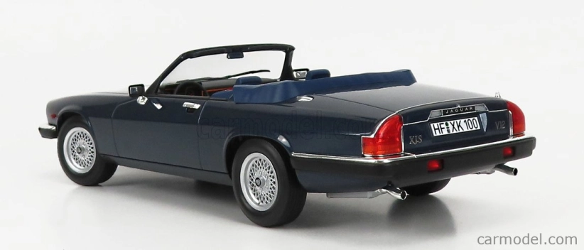 Norev Jaguar Xj-s Cabriolet 1988 1:18 Blue