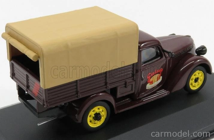 Edicola Fiat 1100 Elr Pick-up Telonato Galup 1951 1:43 Hnedá béžová