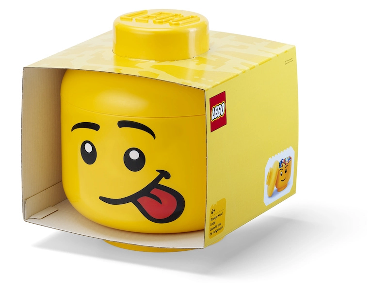 LEGO úložná hlava velká - zombie