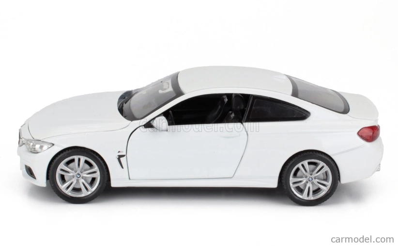 Newray BMW 4-series Coupe (f32) M-sportpaket 2014 1:24 Bílá