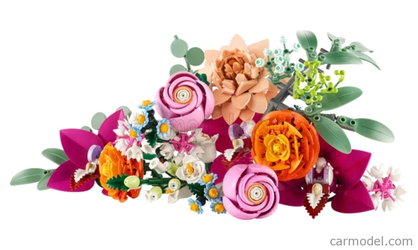 Lego Accessories Lego Botanicals - Pretty Pink Flower Bouquet - 749 Pezzi - 749 Pcs Zelená