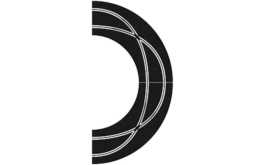 Rozšírenie trate SCALEXTRIC C8193 – Racing Curves Track Accessory Pack