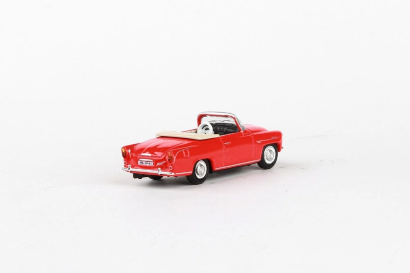 Abrex Škoda Felicia Roadster (1963) 1:72 – červená svetlá