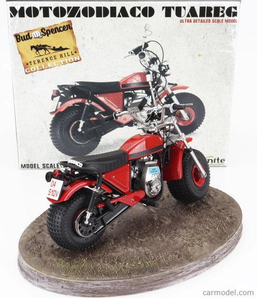 Clc-models Motozodiaco Tuareg 1972 - Z filmu - Altrimenti Ci Arrabbiamo - Tv Series - Motocykel 1:12 Red