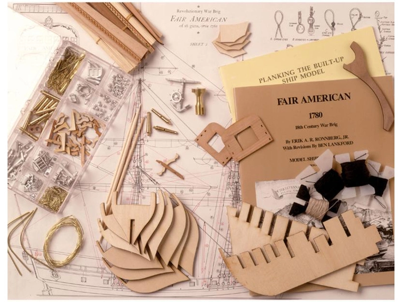 Model Shipways Fair American 1778 1:48 kit