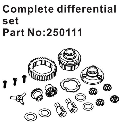 HBP250111 - Complete Differential Set