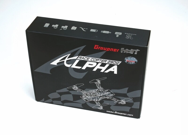 RACE COPTER ALPHA 250Q RACE FPV kamera