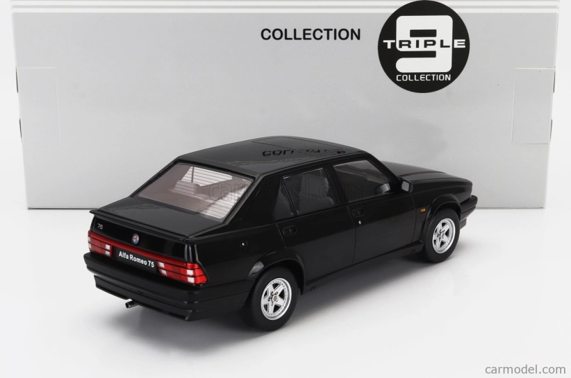 Triple9 Alfa romeo 75 1988 1:18 Black