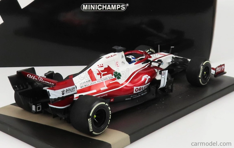 Minichamps Alfa romeo F1 C41 Team Orlen Racing N 7 1:18, bíločervená