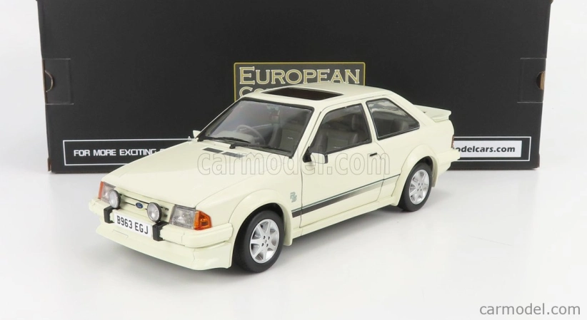 Sun-star Ford england Escort Rs Turbo 1984 1:18 Bílá