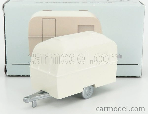 Officina-942 Príves Roulotte Caravan Motto Cita 1959 1:76 Ivory
