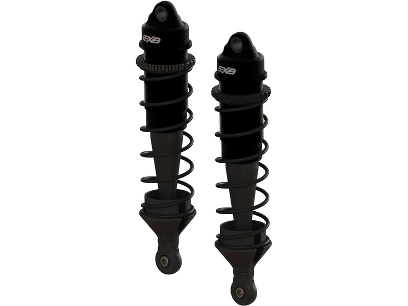 Arrma tlumič vrtání 16mm, délka 117mm, píst 8x1.2mm, olej 1300cSt emulzní víčko