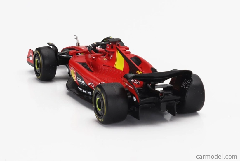 Bburago Ferrari F1 Sf-23 Team Scuderia Ferrari N 16 4th Monza Italy Gp 2023 Charles Leclerc 1:43 červená čierna žltá