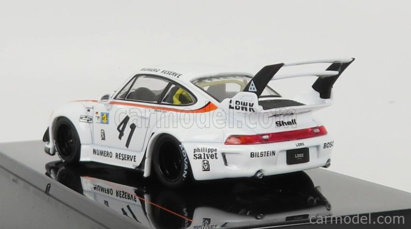 Ixo-models Porsche 911 993 Rwb Lbwk N 41 Racing 1996 1:43 Biela