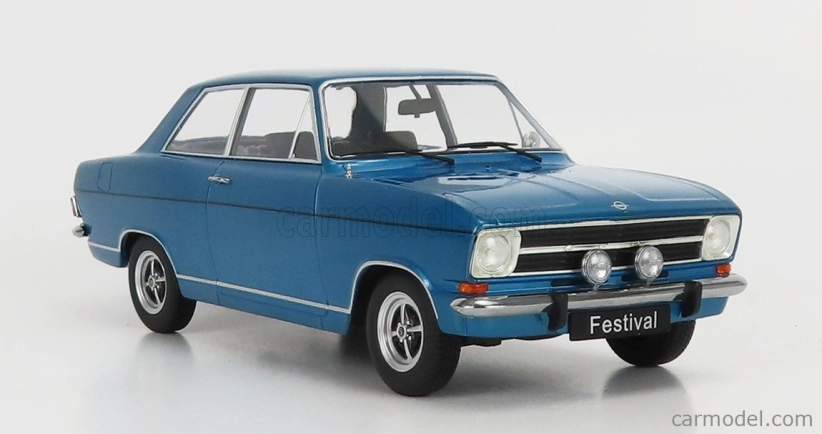 Opel Kadett B Festival 1973 v mierke 1:18 Blue Met