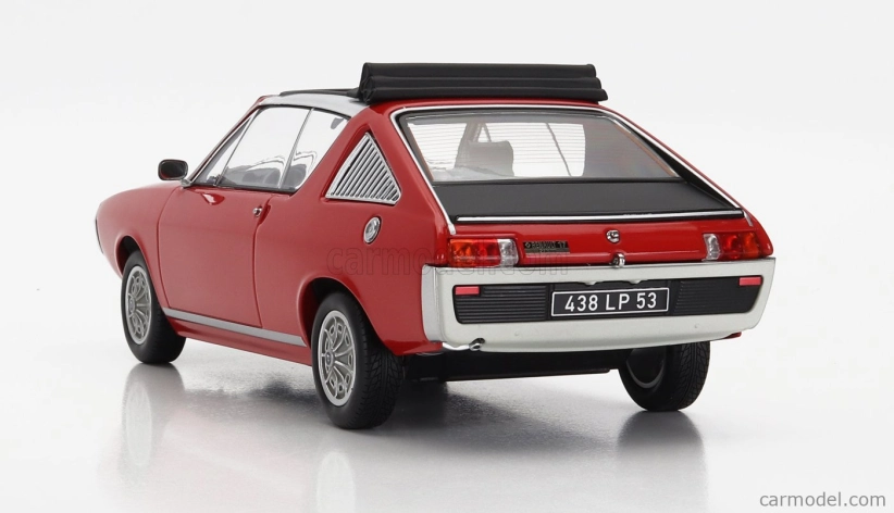 Norev Renault 17 Gordini Cabriolet 1975 1:18 Red