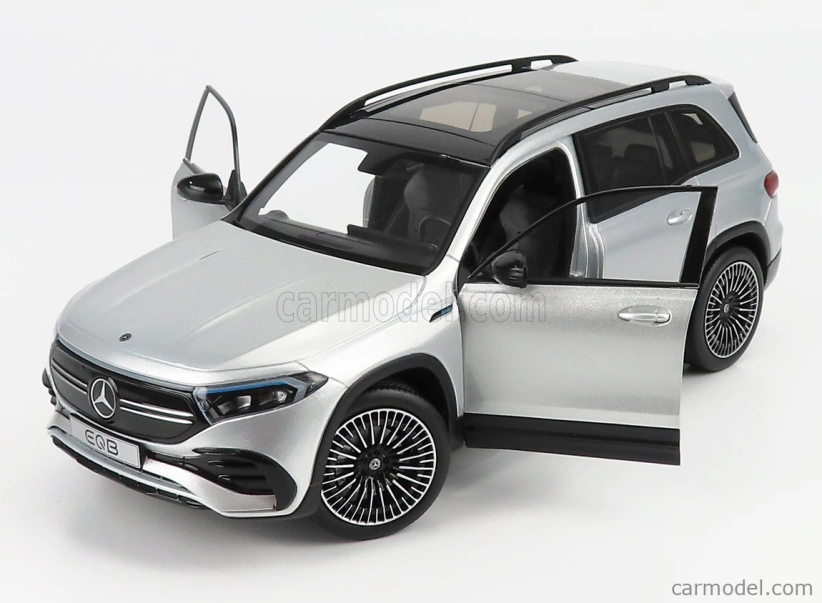 Nzg Mercedes benz Eqb (h243) 2021 1:18 Iridium Silver
