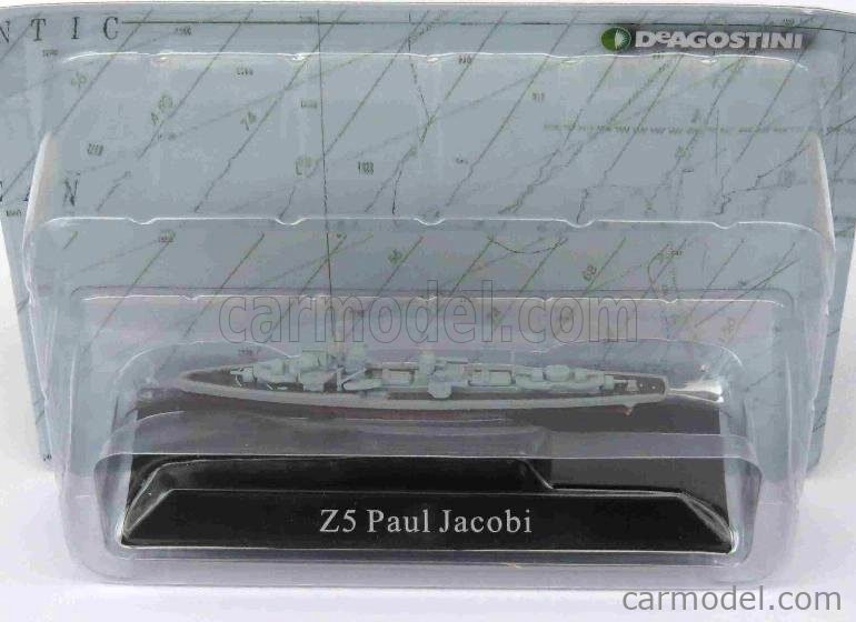 Edicola Warship Z5 Paul Jacobi Destroyer Germany 1935 1:1250 Military